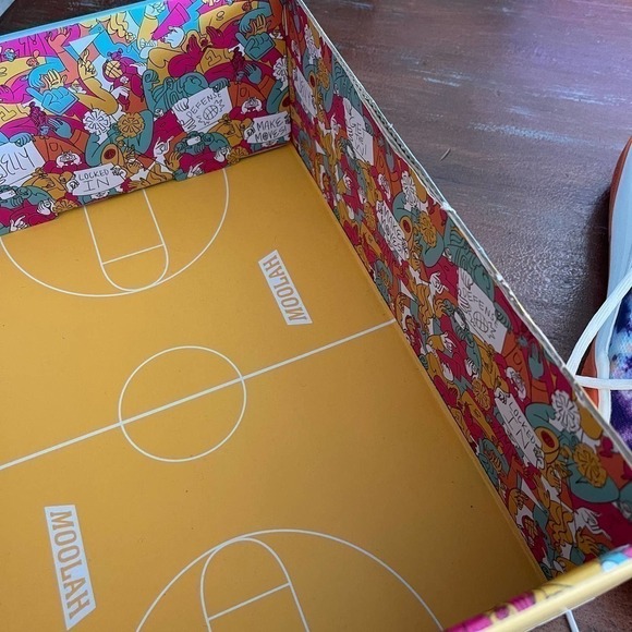 NWT MOOLAH PHANTOM 1 Kicks Women's Basketball Shoes Galaxy Orange SIZE 12 - Picture 4 of 11